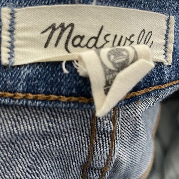 MADEWELL Skinny Jeans Women Petite 29P Woodbridge Wash 10" High Rise NA878 - Picture 11 of 15